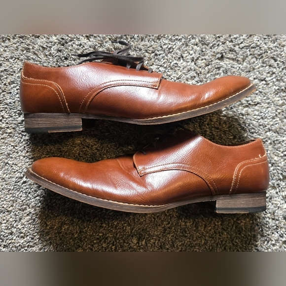 Gordon Rush Men's Oxfords Dress Shoes Lace Up Size 10 Brown - Picture 9 of 10